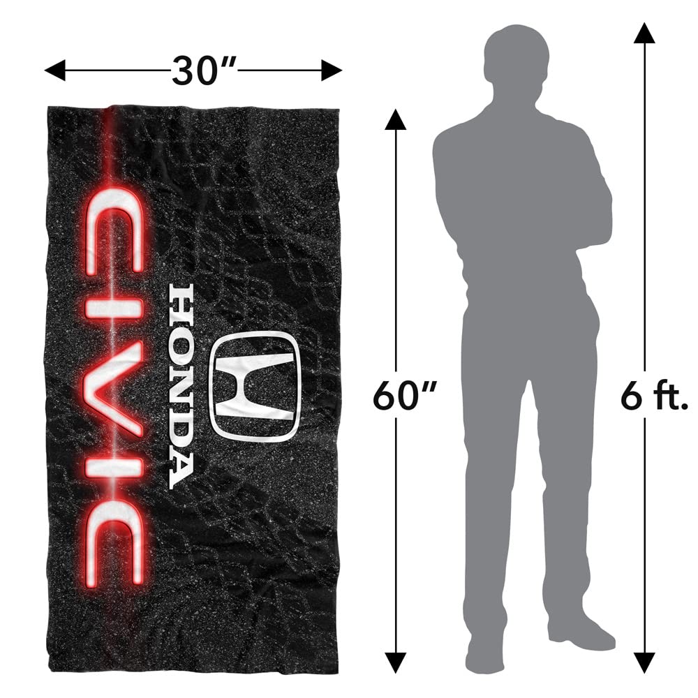 honda civic バスタオル Amazon.com: LOGOVISION Honda Auto Beach Towel, 30